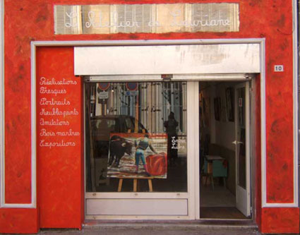 Devanture atelier